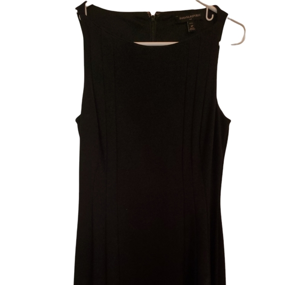 Banana Republic Black Fit and Flare Dress - Picture 11 of 11
